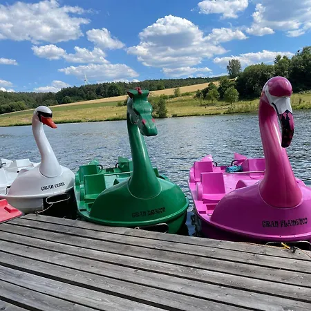 Lass-deine-seele-baumeln-in-der-natur-im-ferienhaus-felix-von-mein-seepark Semesterbostad Kirchheim (Hessen)