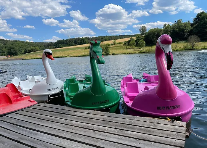 Lass Deine Seele Baumeln In Der - Im Felix Von Mein-seepark Ferienhaus Kirchheim (Hessen)
